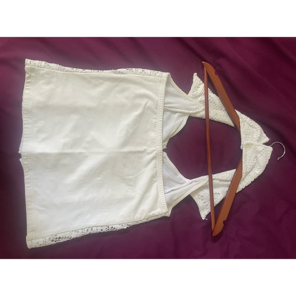 ANNE FONTAINE Lindsey Lace Halter Top - Picture 5 of 7